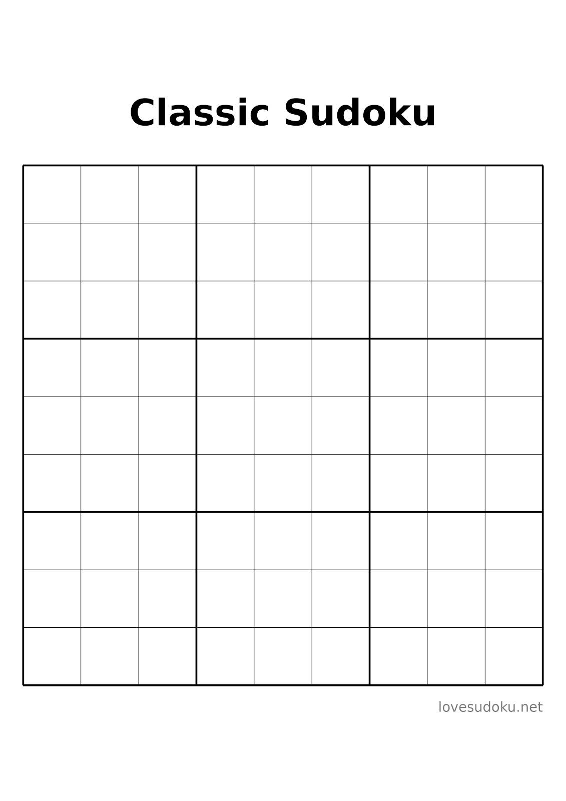 universal sudoku puzzle